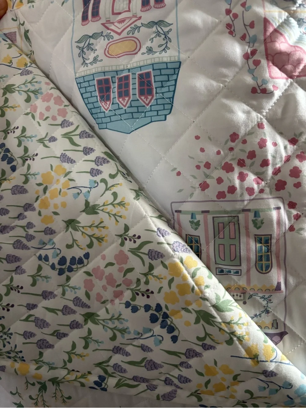 Lenox spice village Reversible Quilt Set - Full/Queen 3pc NWT